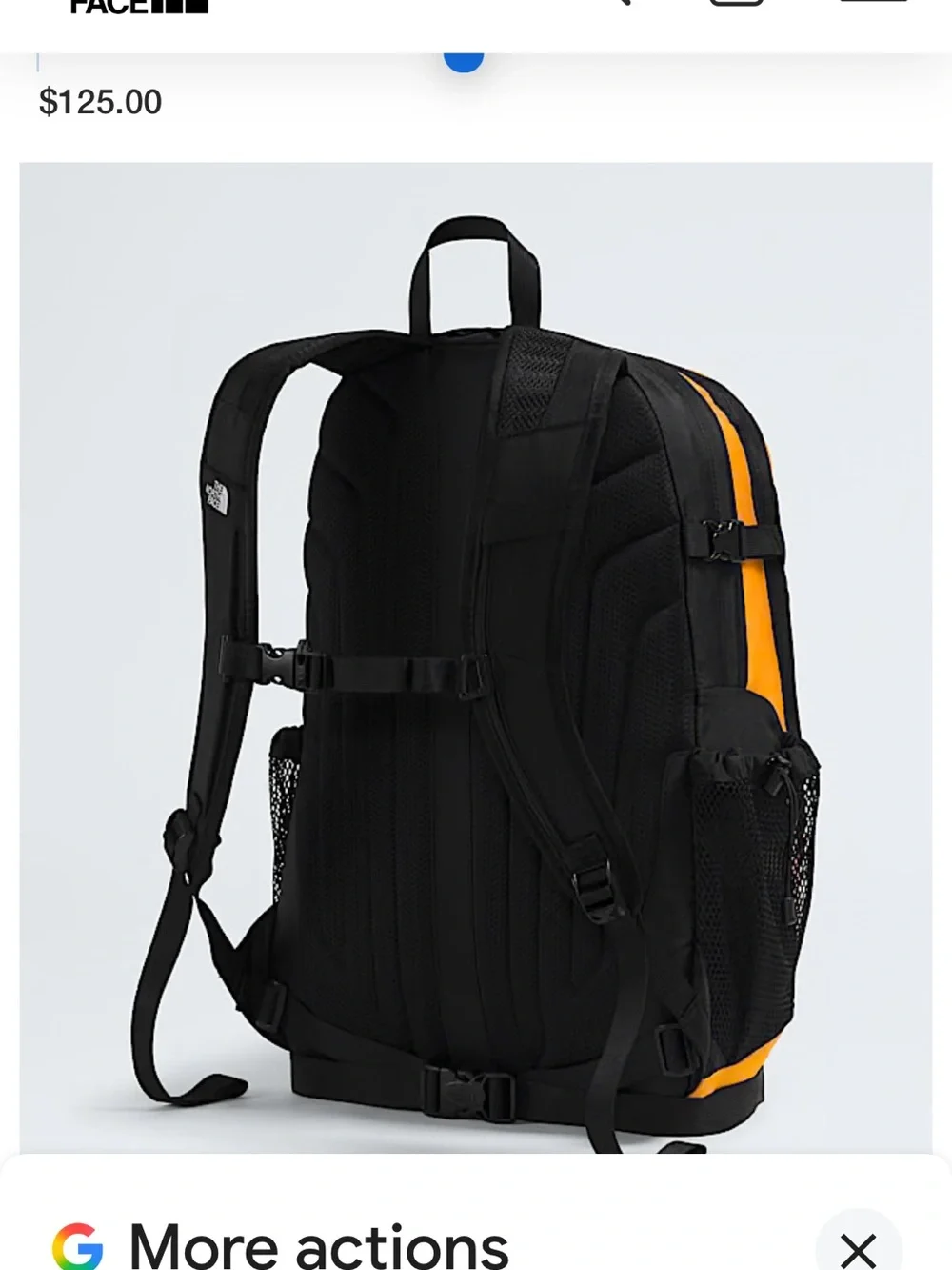 The North Face Hot Shot SE Backpack summit Gold and Black 30L